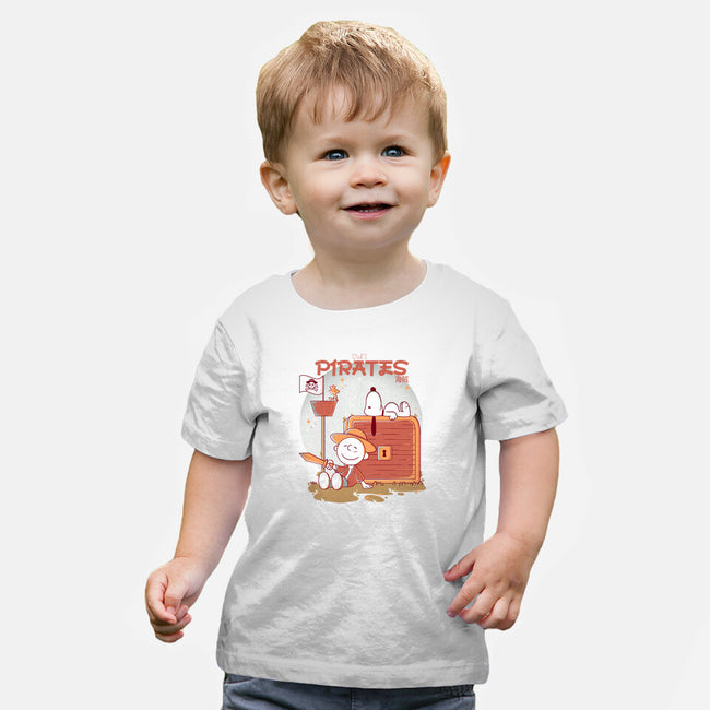 Cute Pirates-Baby-Basic-Tee-Eoli Studio