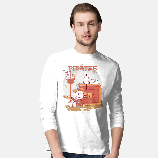 Cute Pirates-Mens-Long Sleeved-Tee-Eoli Studio