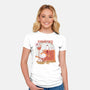 Cute Pirates-Womens-Fitted-Tee-Eoli Studio