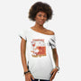 Cute Pirates-Womens-Off Shoulder-Tee-Eoli Studio