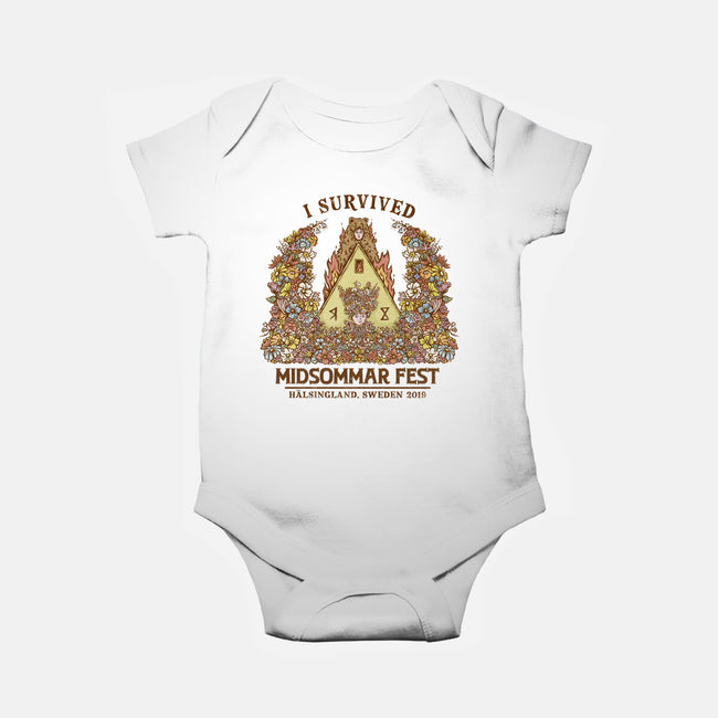 I Survived Midsommar Fest-Baby-Basic-Onesie-kg07