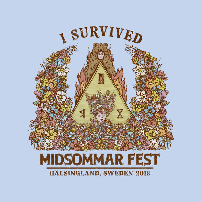 I Survived Midsommar Fest-None-Fleece-Blanket-kg07