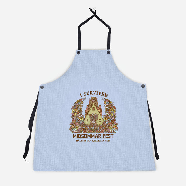 I Survived Midsommar Fest-Unisex-Kitchen-Apron-kg07