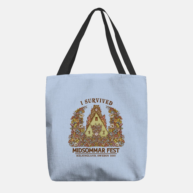 I Survived Midsommar Fest-None-Basic Tote-Bag-kg07