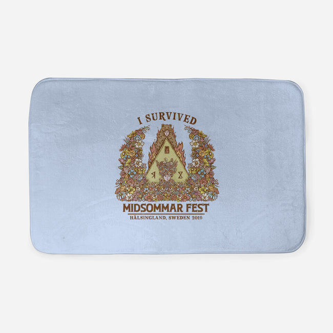 I Survived Midsommar Fest-None-Memory Foam-Bath Mat-kg07