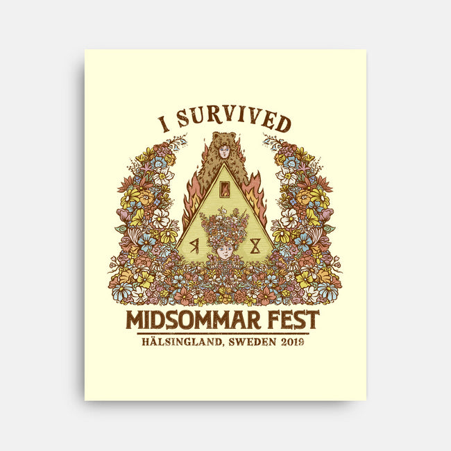 I Survived Midsommar Fest-None-Stretched-Canvas-kg07