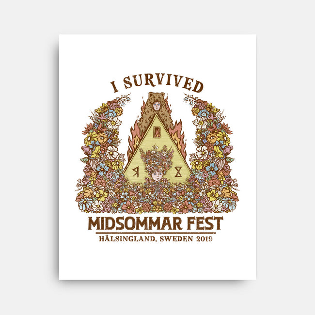 I Survived Midsommar Fest-None-Stretched-Canvas-kg07