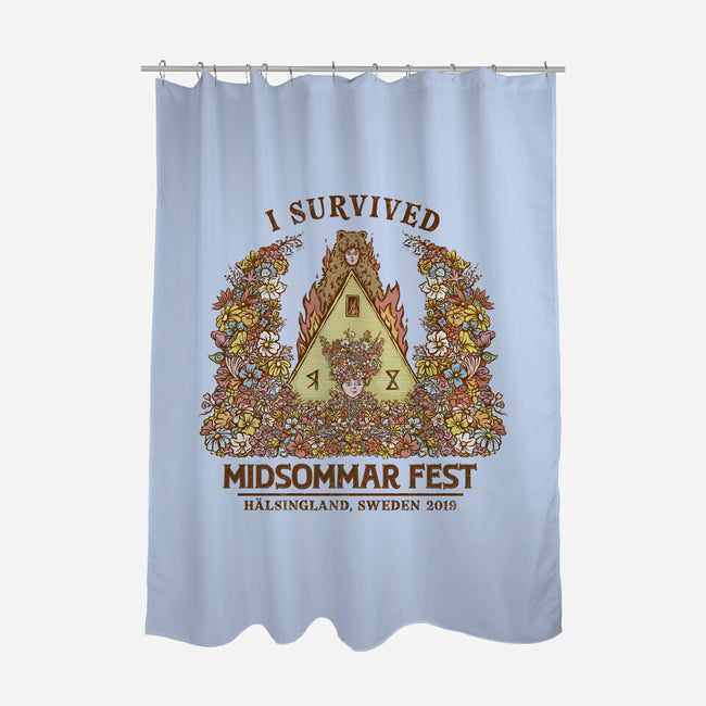 I Survived Midsommar Fest-None-Polyester-Shower Curtain-kg07