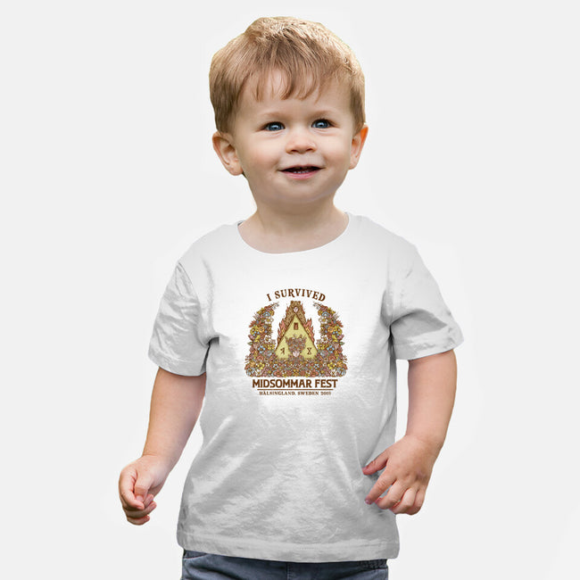 I Survived Midsommar Fest-Baby-Basic-Tee-kg07