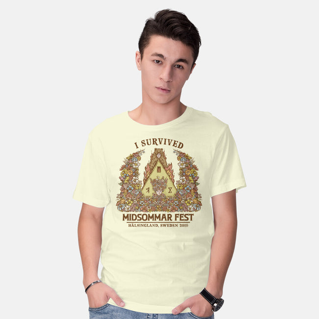 I Survived Midsommar Fest-Mens-Basic-Tee-kg07