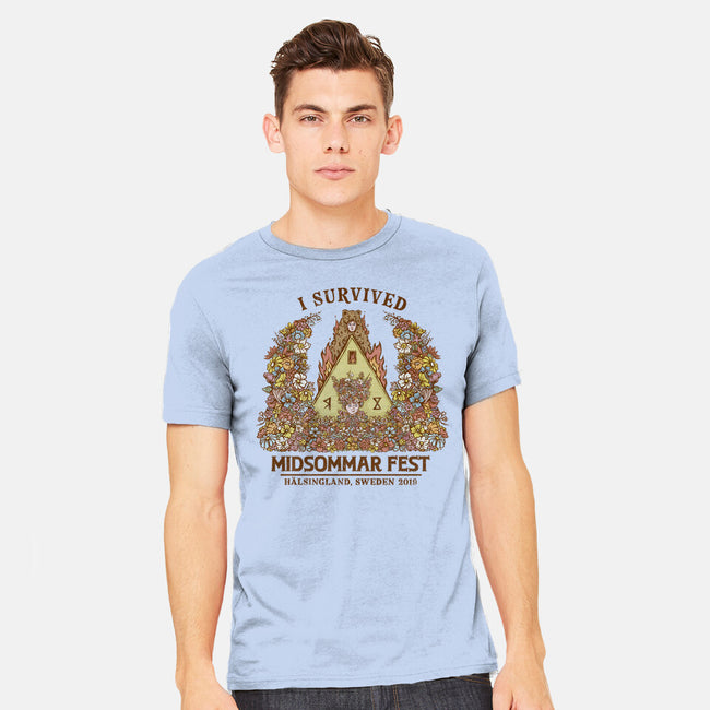 I Survived Midsommar Fest-Mens-Heavyweight-Tee-kg07