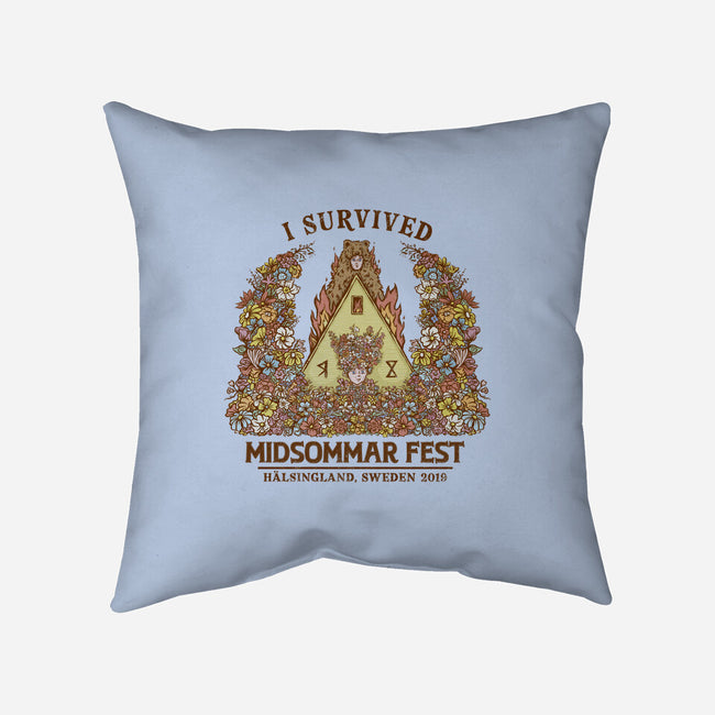 I Survived Midsommar Fest-None-Removable Cover w Insert-Throw Pillow-kg07