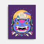 Unidentified Flying Cat-None-Stretched-Canvas-GODZILLARGE