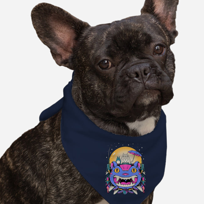 Unidentified Flying Cat-Dog-Bandana-Pet Collar-GODZILLARGE