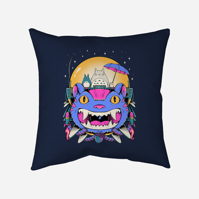 Unidentified Flying Cat-None-Removable Cover w Insert-Throw Pillow-GODZILLARGE