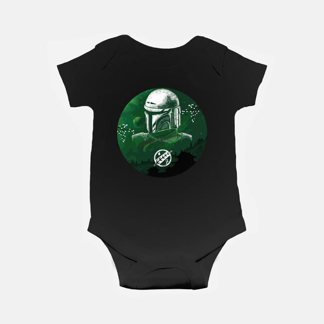 Hunter Galaxy-Baby-Basic-Onesie-Astrobot Invention