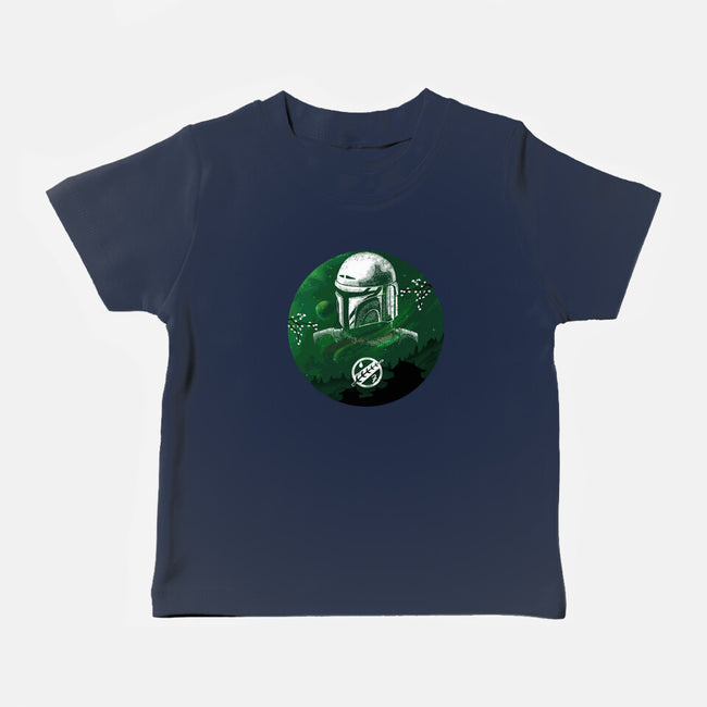 Hunter Galaxy-Baby-Basic-Tee-Astrobot Invention