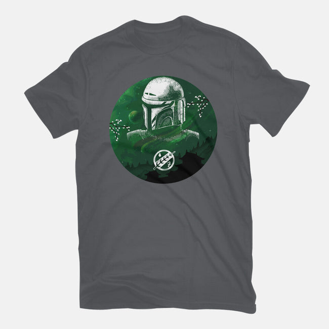 Hunter Galaxy-Unisex-Basic-Tee-Astrobot Invention