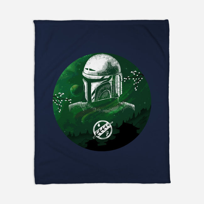 Hunter Galaxy-None-Fleece-Blanket-Astrobot Invention