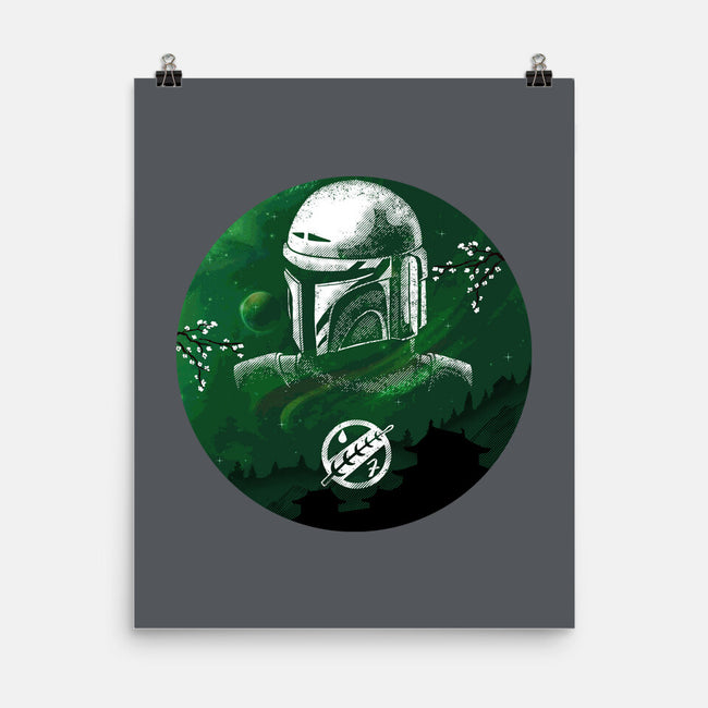 Hunter Galaxy-None-Matte-Poster-Astrobot Invention