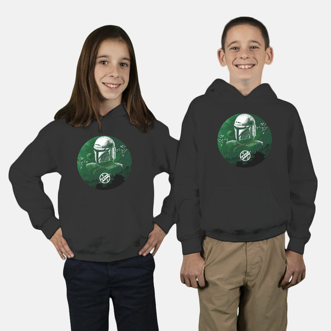 Hunter Galaxy-Youth-Pullover-Sweatshirt-Astrobot Invention