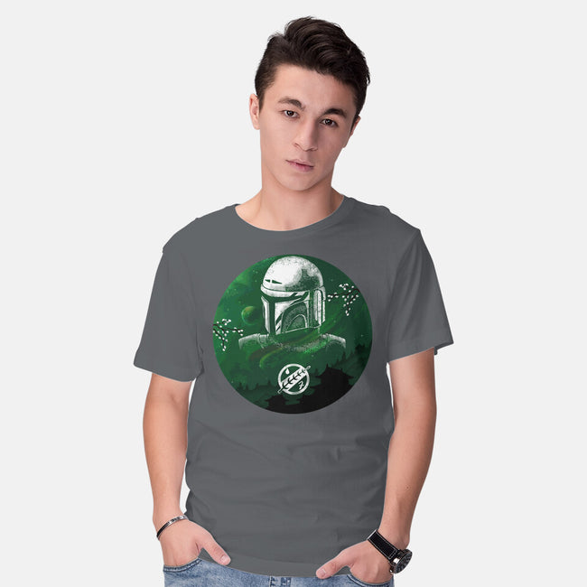 Hunter Galaxy-Mens-Basic-Tee-Astrobot Invention