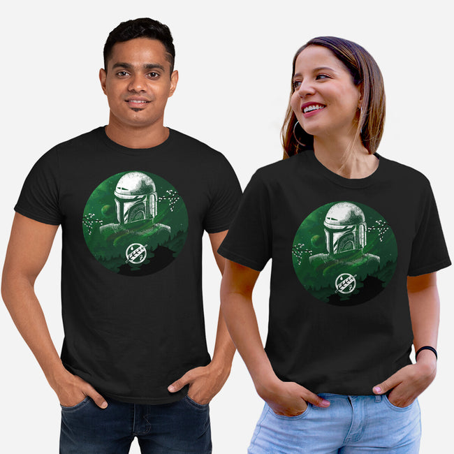 Hunter Galaxy-Unisex-Basic-Tee-Astrobot Invention