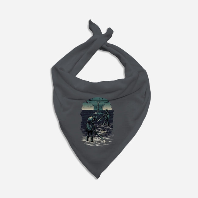 Link Vs Dark Link-Cat-Bandana-Pet Collar-Diego Oliver