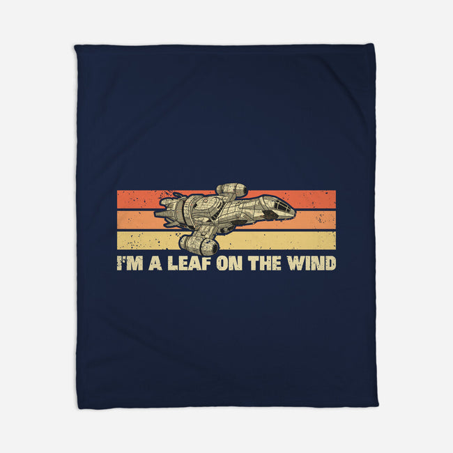 Vintage Leaf-None-Fleece-Blanket-retrodivision