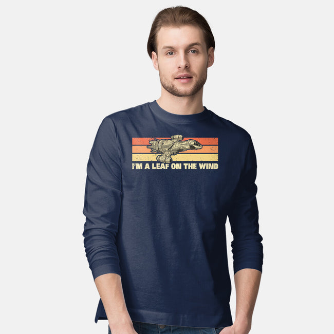 Vintage Leaf-Mens-Long Sleeved-Tee-retrodivision