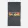 Vintage Leaf-None-Beach-Towel-retrodivision