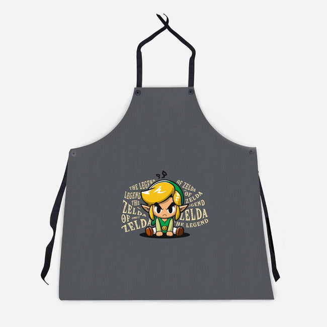 The Legend Link-Unisex-Kitchen-Apron-ashytaka