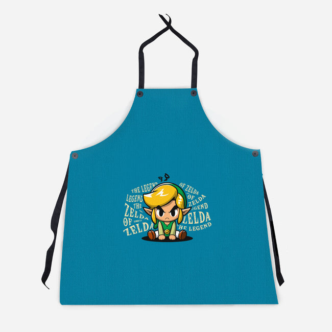 The Legend Link-Unisex-Kitchen-Apron-ashytaka