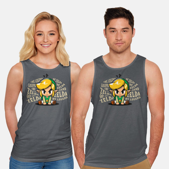 The Legend Link-Unisex-Basic-Tank-ashytaka