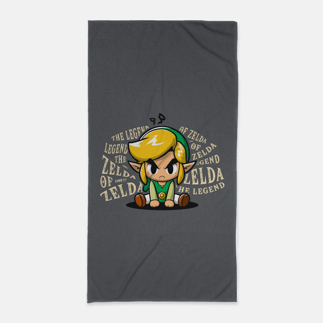 The Legend Link-None-Beach-Towel-ashytaka