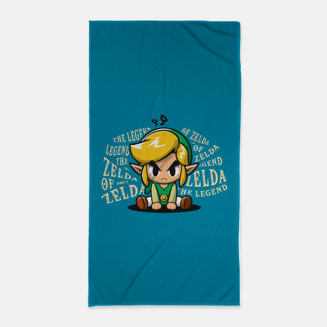 The Legend Link-None-Beach-Towel-ashytaka