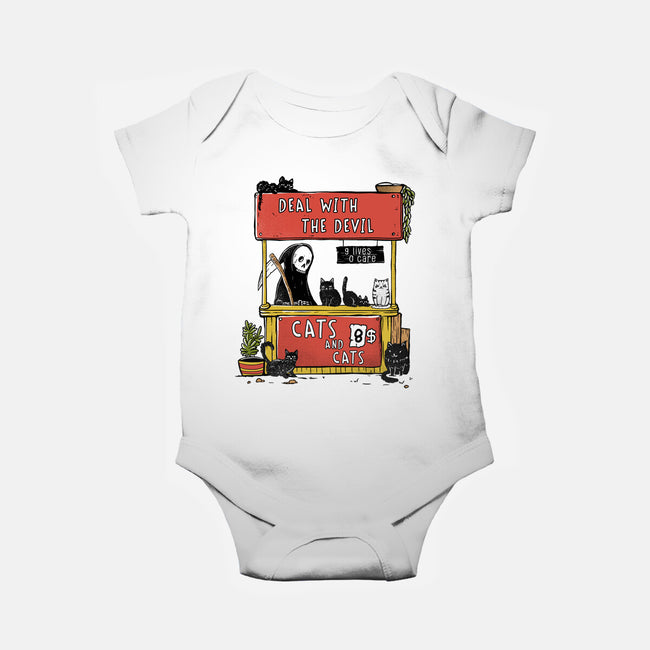 Deal With The Devil-Baby-Basic-Onesie-constantine2454