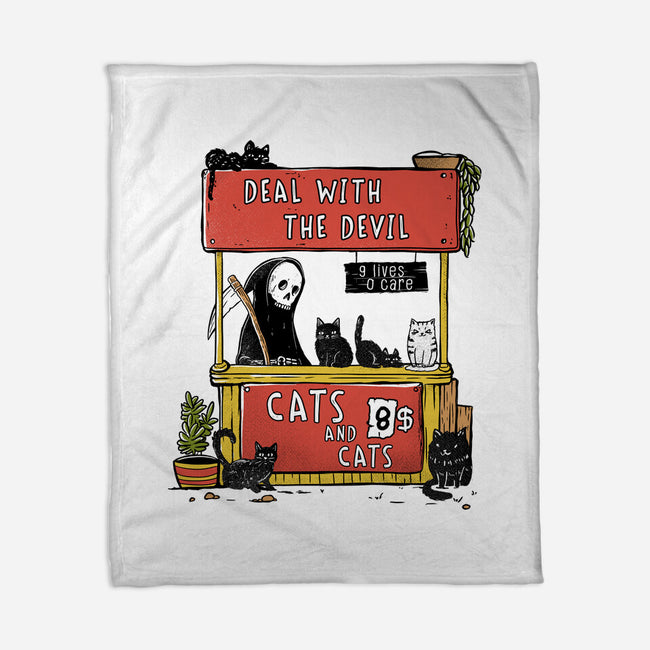 Deal With The Devil-None-Fleece-Blanket-constantine2454