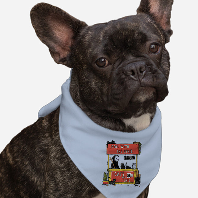 Deal With The Devil-Dog-Bandana-Pet Collar-constantine2454