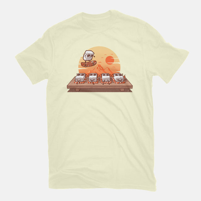 Sushi Sunset-Mens-Basic-Tee-erion_designs