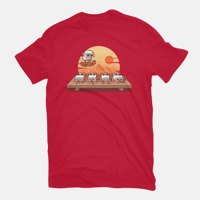 Sushi Sunset-Mens-Basic-Tee-erion_designs