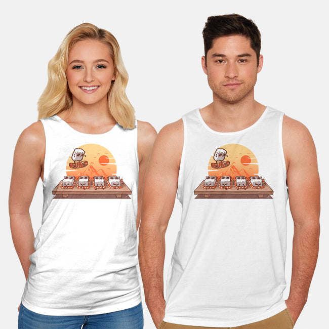 Sushi Sunset-Unisex-Basic-Tank-erion_designs