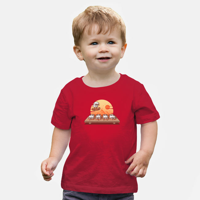 Sushi Sunset-Baby-Basic-Tee-erion_designs