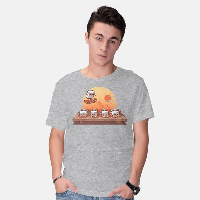 Sushi Sunset-Mens-Basic-Tee-erion_designs