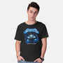 Struck By Lightning-Mens-Basic-Tee-Getsousa!