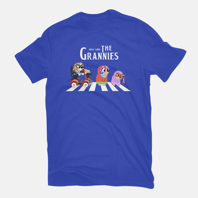 Grannies Crossing-Unisex-Basic-Tee-Alexhefe