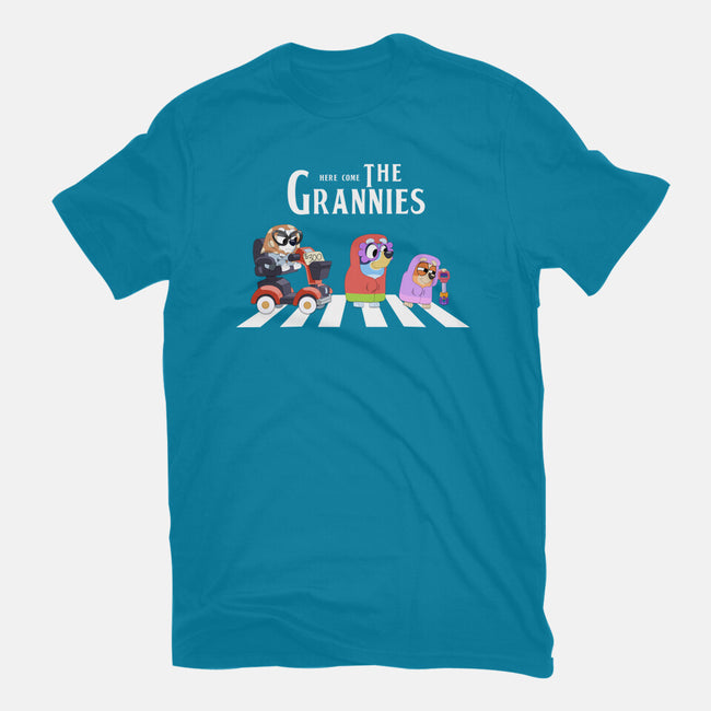 Grannies Crossing-Womens-Fitted-Tee-Alexhefe