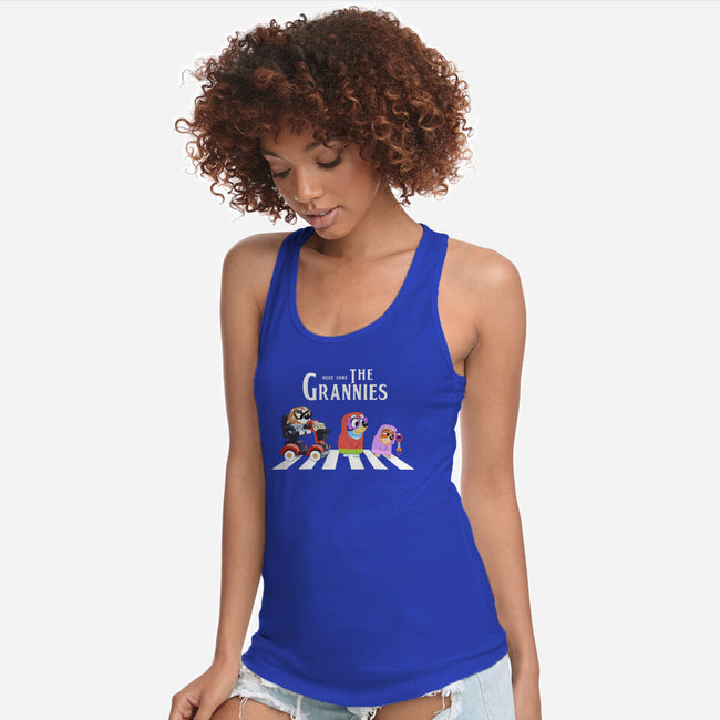 Grannies Crossing-Womens-Racerback-Tank-Alexhefe