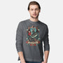 The Lovable Visitor-Mens-Long Sleeved-Tee-momma_gorilla