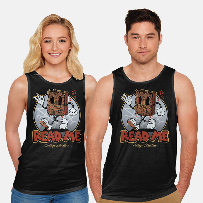 Read Me-Unisex-Basic-Tank-Getsousa!